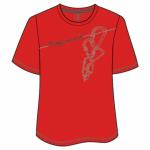 Trangoworld Chains Short Sleeve T-shirt Rojo 4 Years