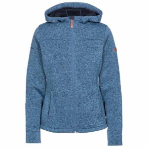 Trespass Teesta Hooded Fleece Azul S Mujer