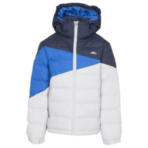 Trespass Layout Jacket Blanco,Azul 5-6 Years Niño