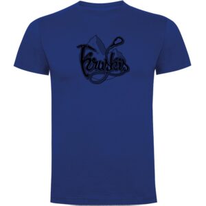 Kruskis Logo Climb Short Sleeve T-shirt Azul L Hombre