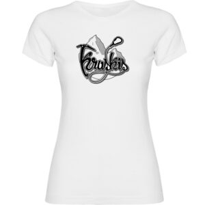 Kruskis Logo Climb Short Sleeve T-shirt Negro L Mujer