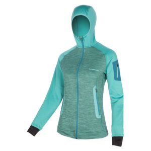 Trangoworld Asiego Hooded Fleece Verde XS Mujer