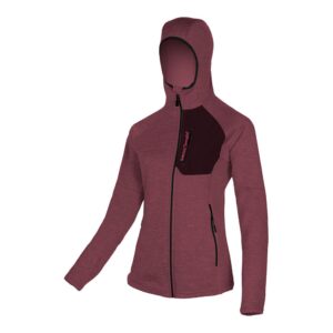 Trangoworld Wells Hooded Fleece Rojo XL Mujer