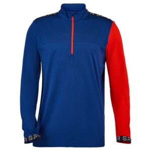 Spyder Orion Long Sleeve Base Layer Azul 2XL Hombre