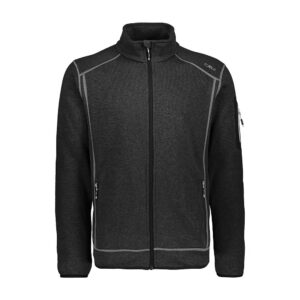 Cmp Jacket 3h60747n Fleece Negro L Hombre