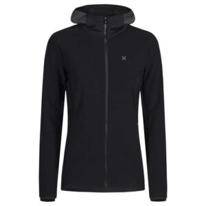 Montura Sporty Winter Hooded Fleece Negro S Mujer
