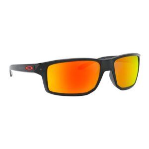 Oakley Gibston Prizm Polarized Sunglasses Naranja,Negro Prizm Ruby Polarized/CAT3