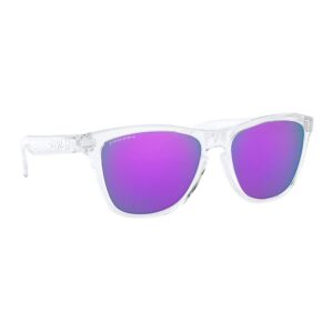 Oakley Frogskins Prizm Sunglasses Blanco,Azul Prizm Violet Iridium/CAT3