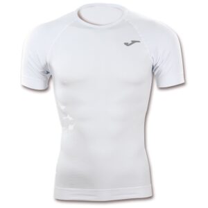 Joma Brama Classic Short Sleeve Base Layer Blanco L-XL Hombre