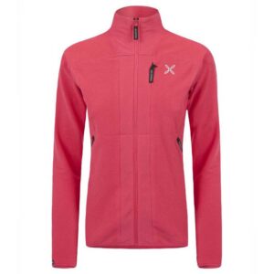 Montura Stretch Hooded Fleece Rojo S Mujer