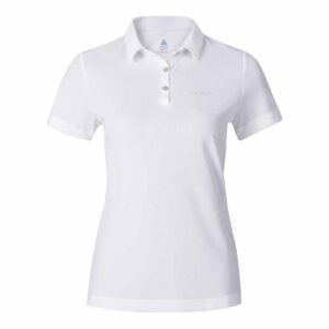 Odlo Tina Short Sleeve Polo Shirt Blanco XS Mujer