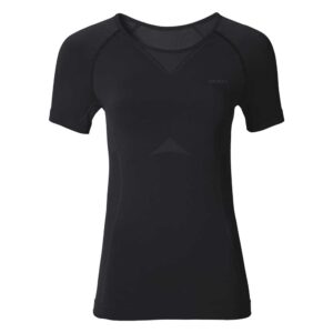 Odlo Evolution Light Crew Short Sleeve Base Layer Negro L Mujer