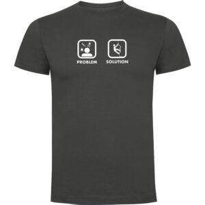 Kruskis Problem Solution Climb Short Sleeve T-shirt Gris 3XL Hombre