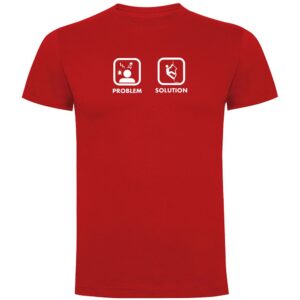 Kruskis Problem Solution Climb Short Sleeve T-shirt Rojo L Hombre