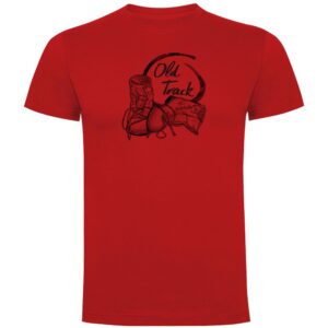 Kruskis Old Track Short Sleeve T-shirt Rojo 3XL Hombre