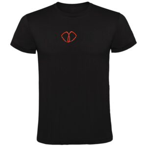 Kruskis Love Short Sleeve T-shirt Negro S Hombre