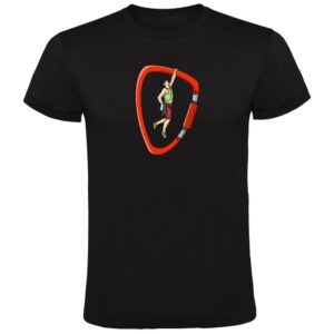 Kruskis Climber Short Sleeve T-shirt Negro M Hombre