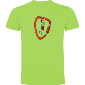 Kruskis Climber Short Sleeve T-shirt Verde L Hombre