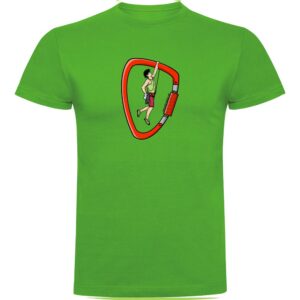 Kruskis Climber Short Sleeve T-shirt Verde S Hombre