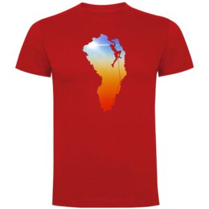Kruskis Climber Dream Short Sleeve T-shirt Rojo 2XL Hombre
