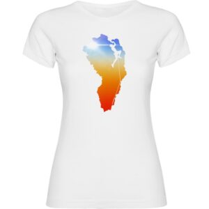 Kruskis Climber Dream Short Sleeve T-shirt Blanco M Mujer
