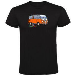 Kruskis Hippie Van Climbing Short Sleeve T-shirt Negro S Hombre