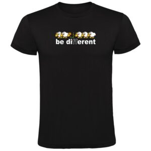 Kruskis Be Different Climb Short Sleeve T-shirt Negro M Hombre