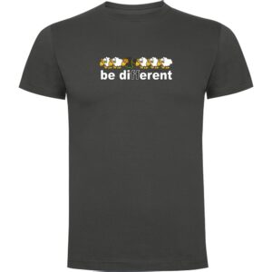 Kruskis Be Different Climb Short Sleeve T-shirt Gris M Hombre