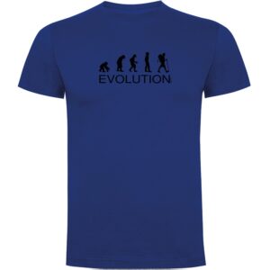 Kruskis Evolution Hiking Short Sleeve T-shirt Azul 3XL Hombre