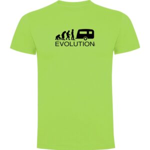 Kruskis Evolution Caravanning Short Sleeve T-shirt Verde 3XL Hombre