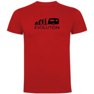 Kruskis Evolution Caravanning Short Sleeve T-shirt Rojo 3XL Hombre