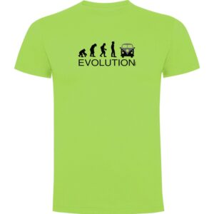 Kruskis Evolution California Van Short Sleeve T-shirt Verde L Hombre