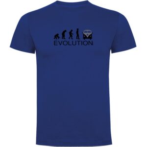 Kruskis Evolution California Van Short Sleeve T-shirt Azul 3XL Hombre