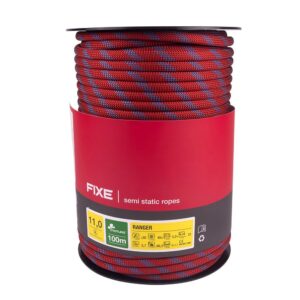 Fixe Climbing Gear Ranger 11 Mm Rope Rojo 200 m