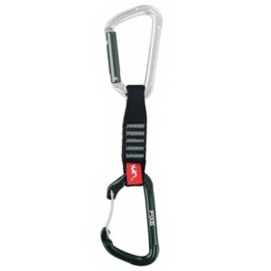Fixe Climbing Gear Wide Montgrony+rock Clip Quickdraw Verde,Plateado 24 cm