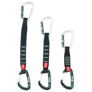 Fixe Climbing Gear Wide Orion-m+minor Quickdraw Verde,Plateado 18 cm