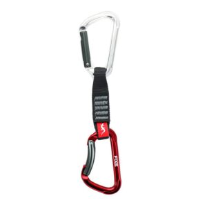 Fixe Climbing Gear Pack 4 Wide Montgrony Quickdraw Negro,Gris 12 cm
