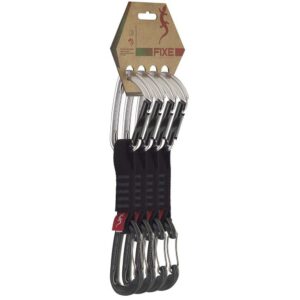 Fixe Climbing Gear Pack 4 Wide Orion V2+minor Quickdraw Negro 12 cm