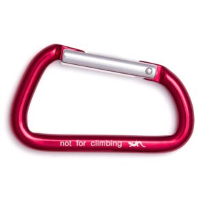 Fixe Climbing Gear Auxiliar A Recto Snap Hook Rojo