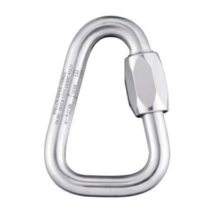 Fixe Climbing Gear Maillon Delta Steel Snap Hook Plateado 10 mm