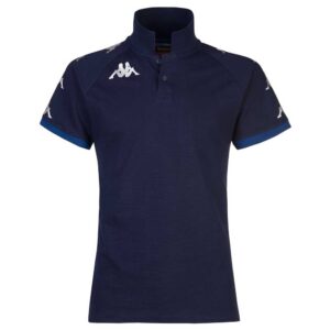 Kappa Caldes Short Sleeve Polo Shirt Azul L Hombre