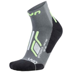Uyn Approach Low Cut Socks Negro,Gris EU 42-44 Hombre