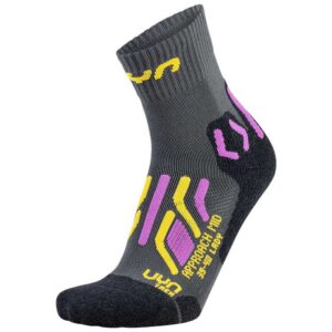 Uyn Approach Mid Socks Gris EU 37-38 Mujer