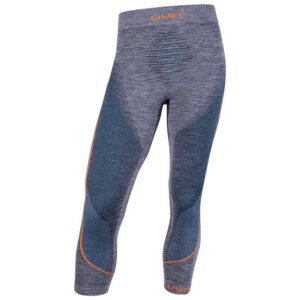 Uyn Ambityon 3/4 Leggings Azul,Gris L-XL Hombre