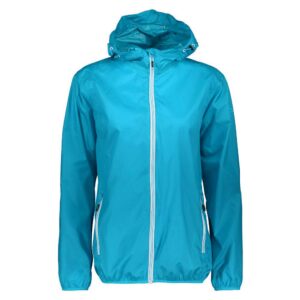 Cmp Rain Fix Hood 3x53256 Jacket Azul XS Mujer