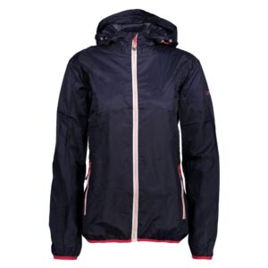 Cmp Rain Fix Hood 3x53256 Jacket Azul 2XS Mujer