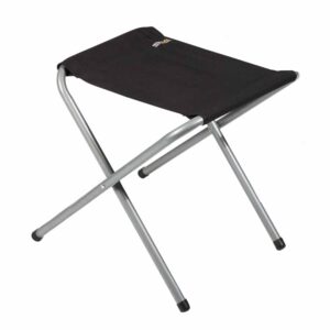 Regatta Marcos Stool Negro,Plateado 44 x 37 x 37 cm