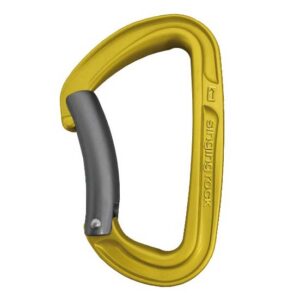 Singing Rock D Colt Bent Snap Hook Amarillo,Gris