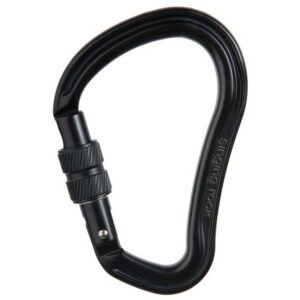 Singing Rock Hector Screw-lock Snap Hook Negro