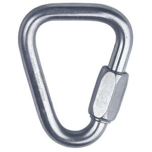 Singing Rock Maillon Small Delta Snap Hook Plateado